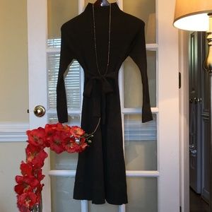 Khaki brown knitt dress